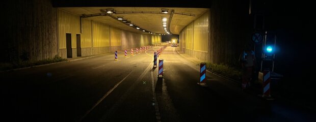 Einschränkung im Tunnel Neubiberg wegen Schäden an den verkehrstechnischen Einrichtungen Einschränkung im Tunnel Neubiberg wegen Schäden an den verkehrstechnischen Einrichtungen